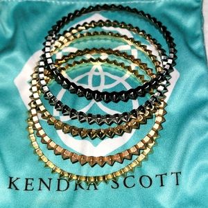 KENDRA SCOTT SET OF BANGLES